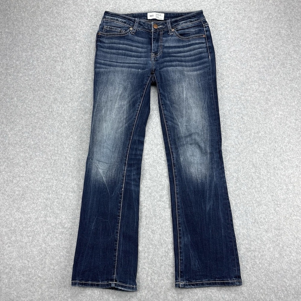 Buckle Jeans Women 26x29 1/2 Blue Denim BKE Stella Bootcut Leg Low Rise Slim Fit